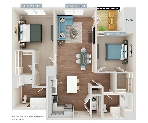 Floor plan Furnished-f-BM08