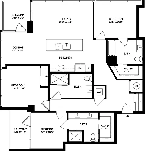 Floor plan C1