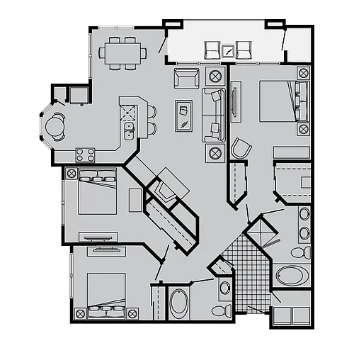 Floor plan G