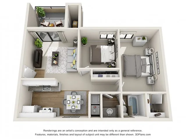 Floor plan Meadow - Sophisticated