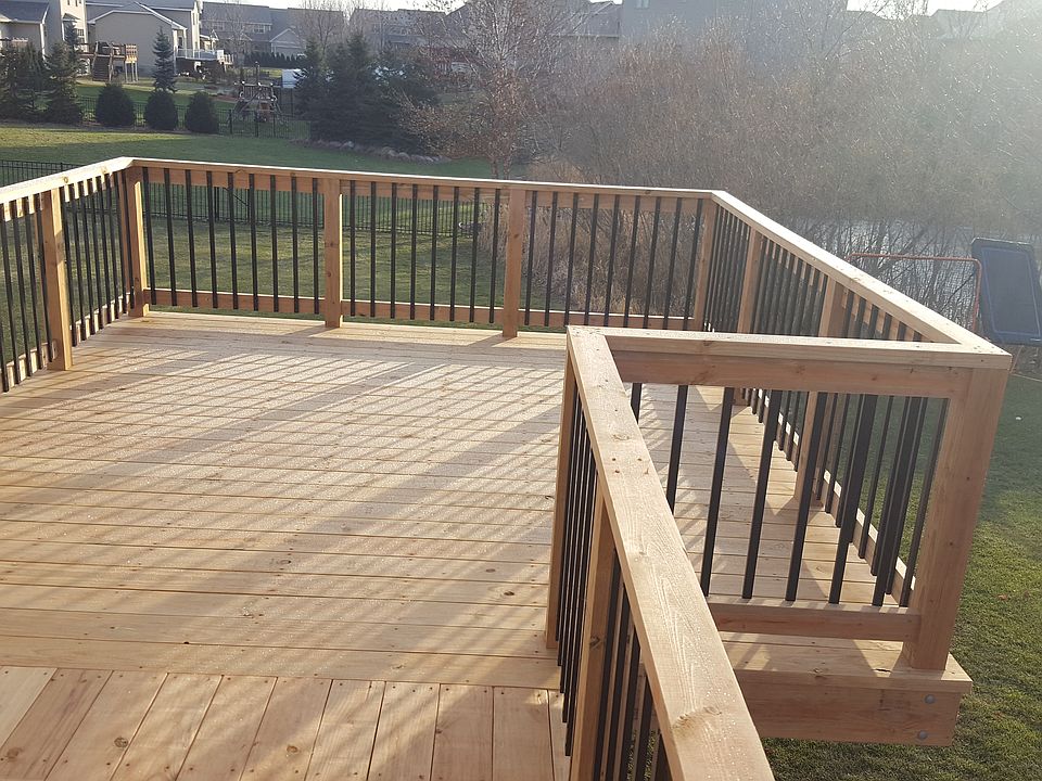 Deck top view
