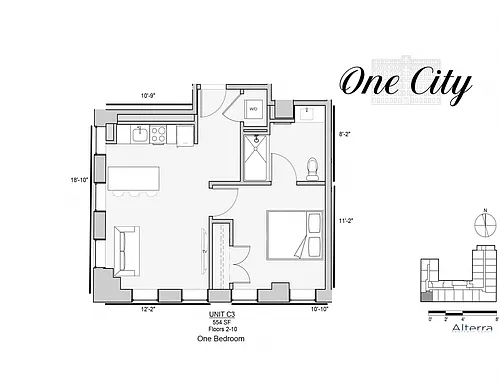 Floor plan Residence - C3