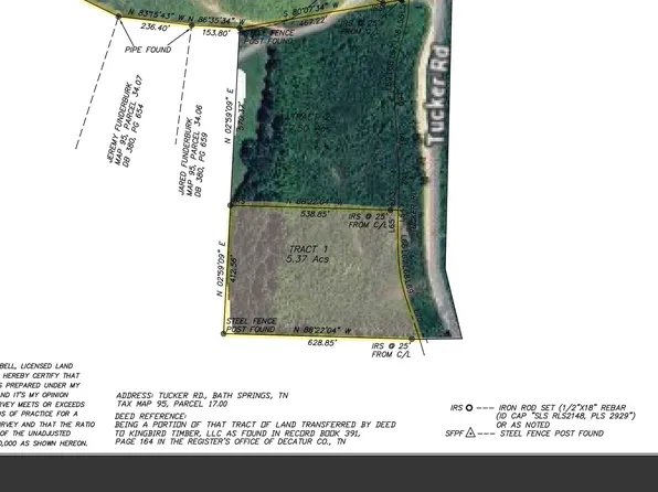 0 Tucker Rd Lot 1, Bath Springs, TN 38311