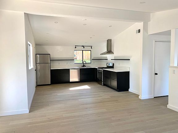 Kitchen and Dining Area from Living Room