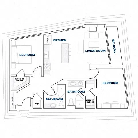 Floor plan B1