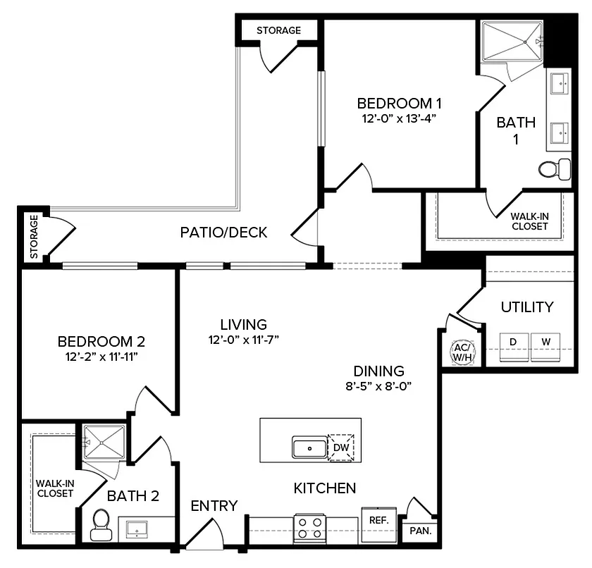 Floor plan B4
