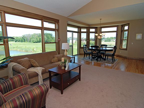 Stunning upper level living room.