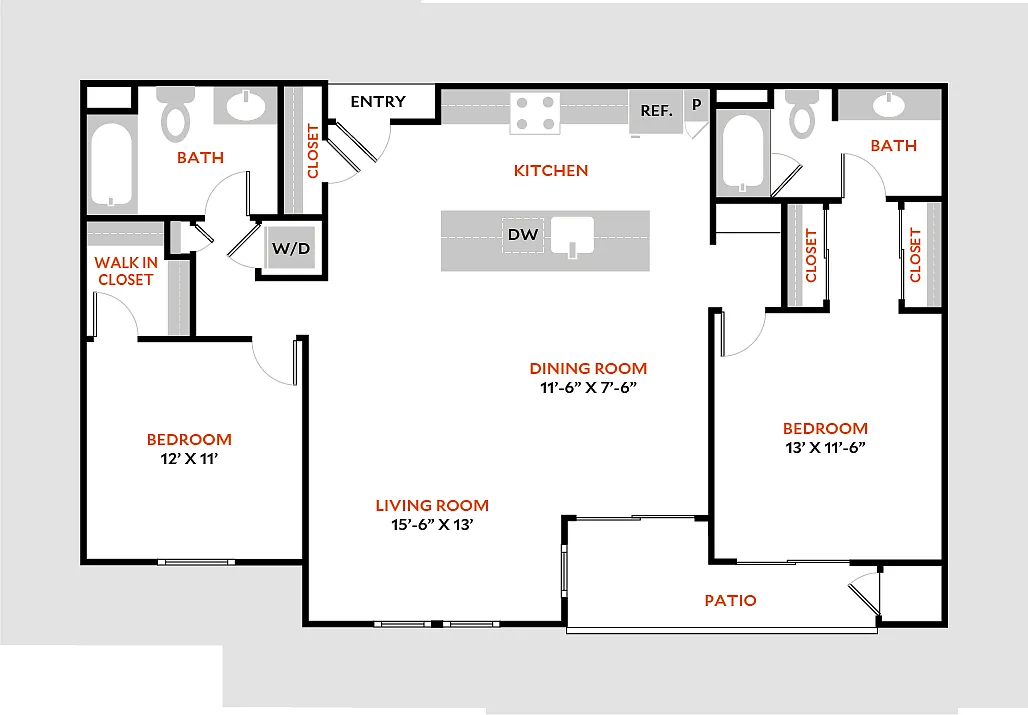Floor plan Plan 2C