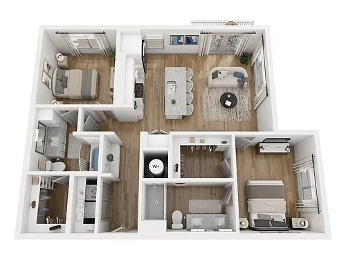 Floor plan B2a