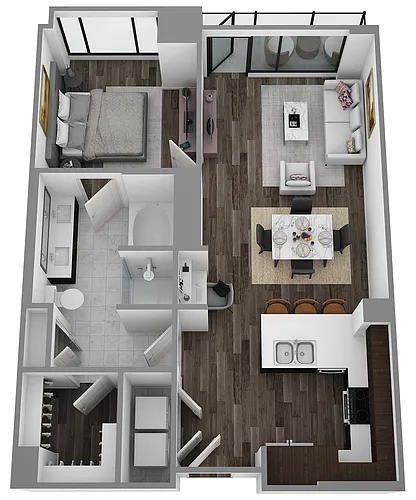 Floor plan K