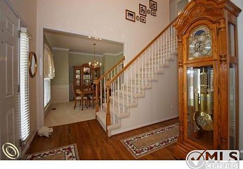 Hardwood Floors in Foyer