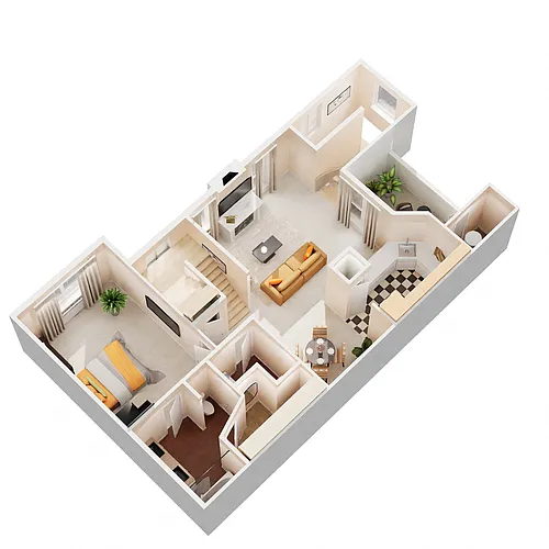 Floor plan C1