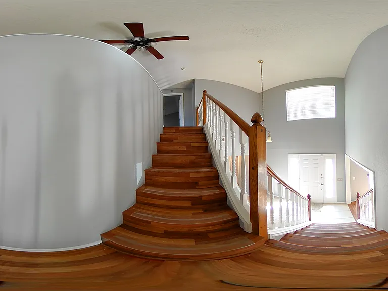 Stairs Panoramic View