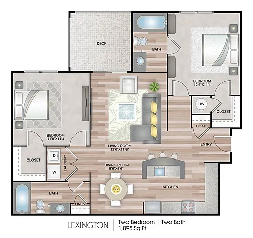 Floor plan Lexington