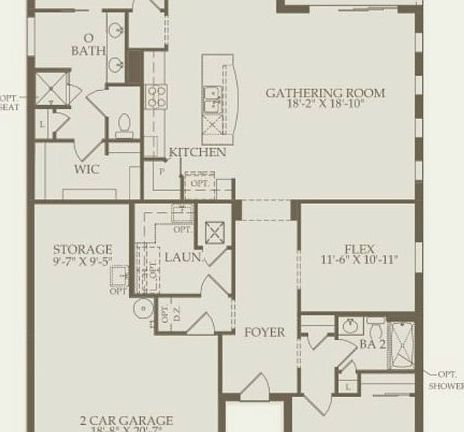 First Floor 2 br / 2 ba