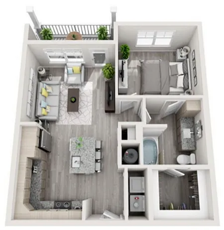 Floor plan A1