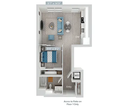 Floor plan A3-648SF
