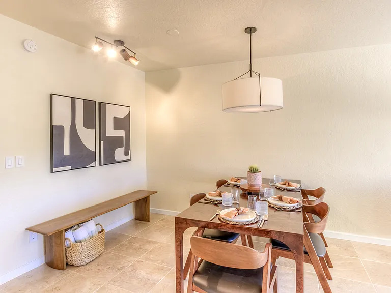 Entry and Dining Area