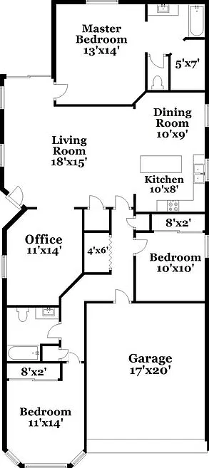 3 bed, 2.0 bath, 1464 sqft, $1,850 — Photo 2