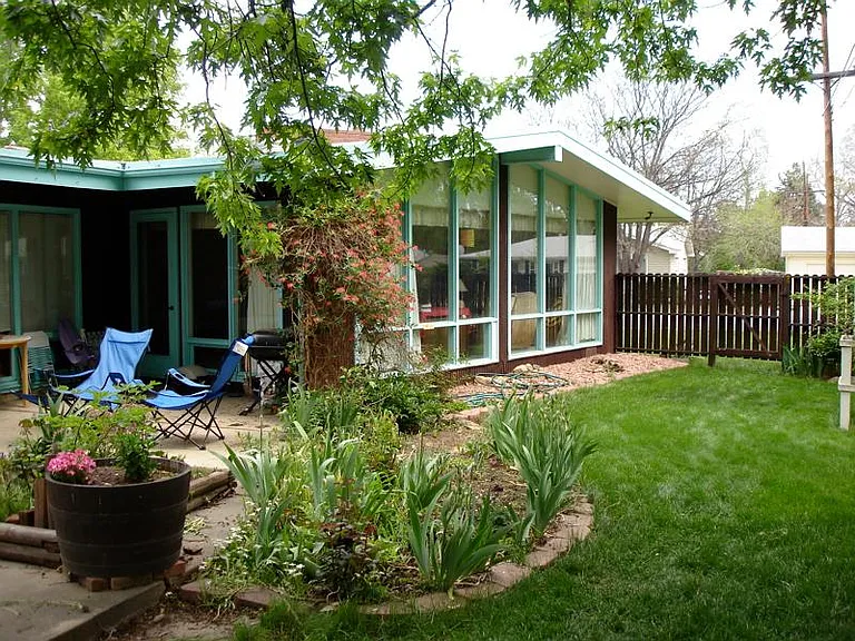 Front view of unit from yard