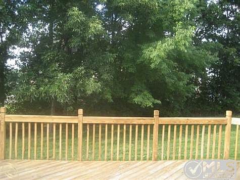 View from deck