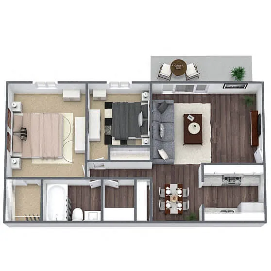 Floor plan B1