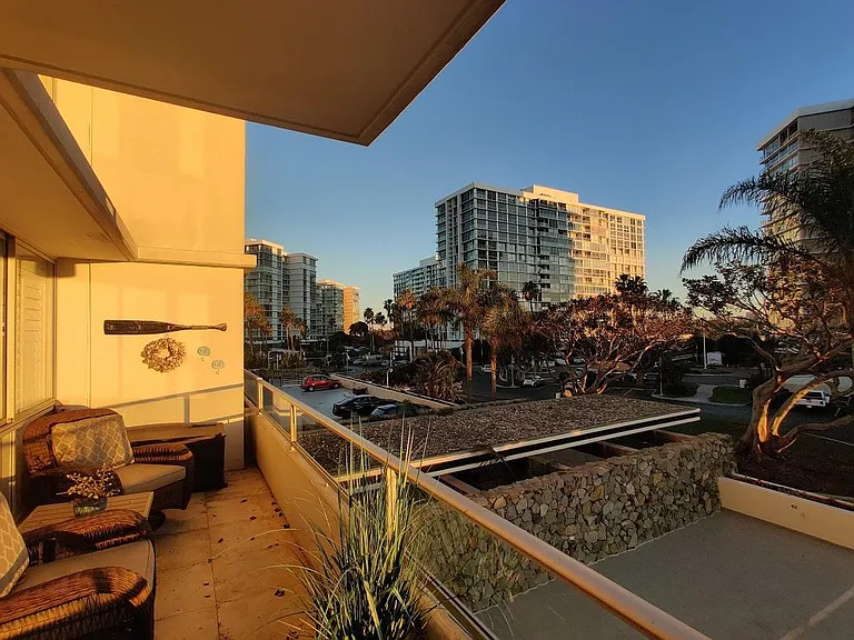 View from the balcony
