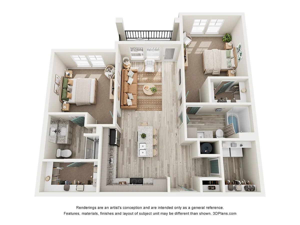 Floor plan B1
