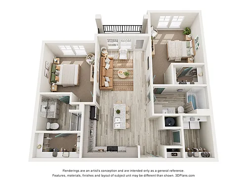 Floor plan B1