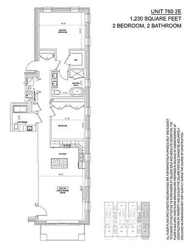 Floor plan 760-2E