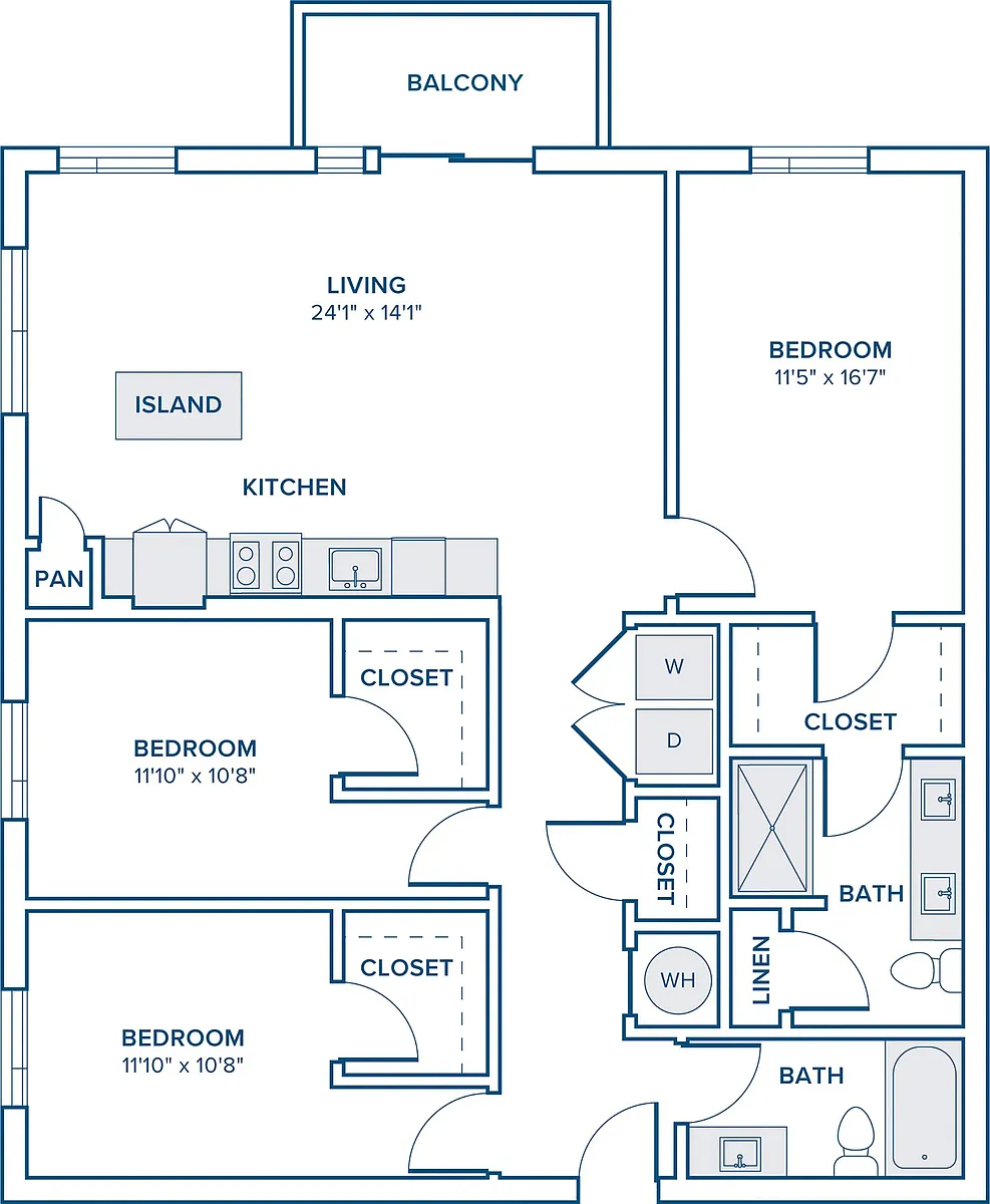 Floor plan C01