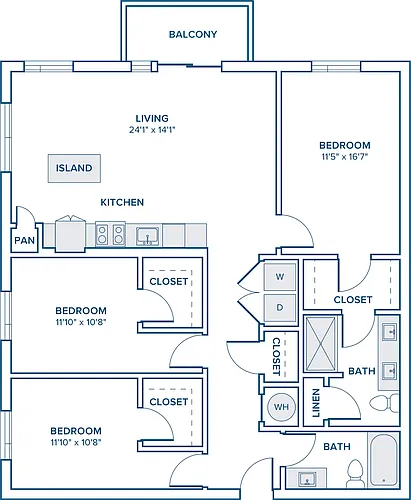 Floor plan C01