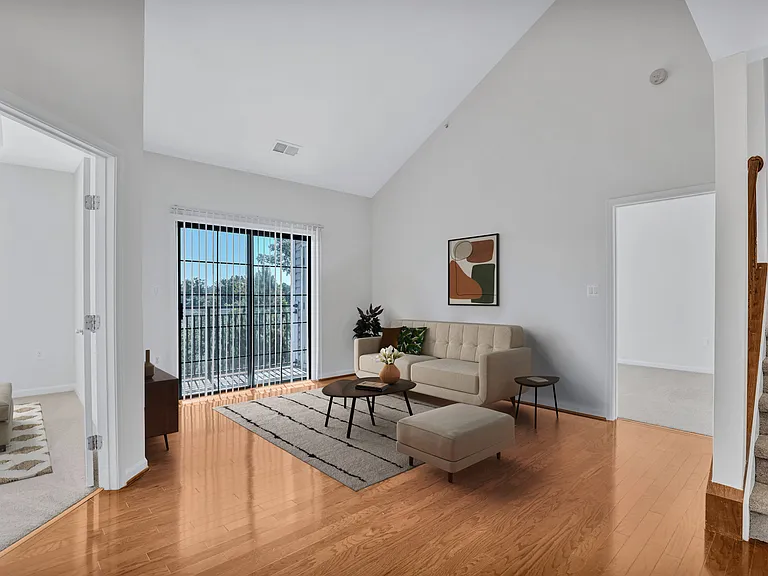 Living Spaces with Cathedral Ceilings