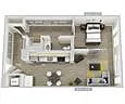 Floor plan Furnished-F-A13