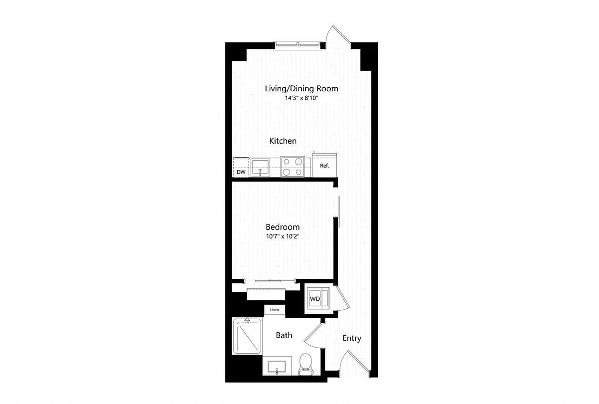 Floor plan A1a