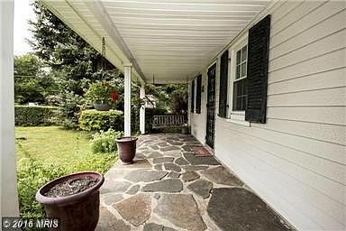 Stone Front Porch