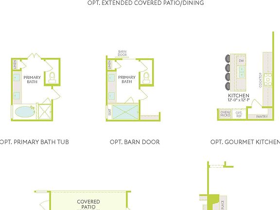 Mabry Floor Plan Options
