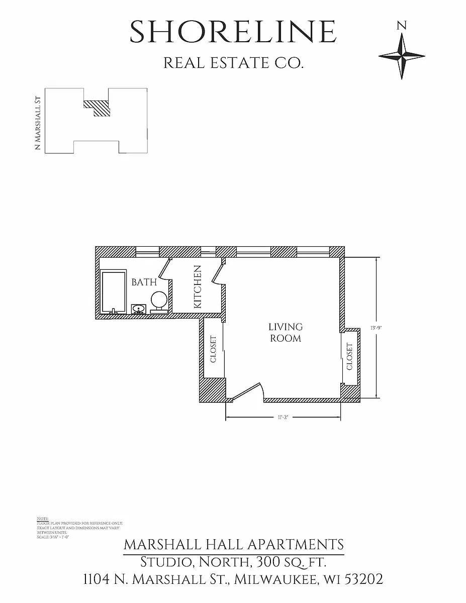 Floor plan Studio 3
