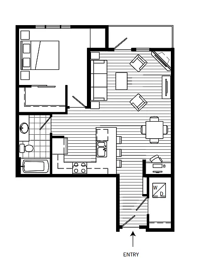 Floor plan Plan 1G
