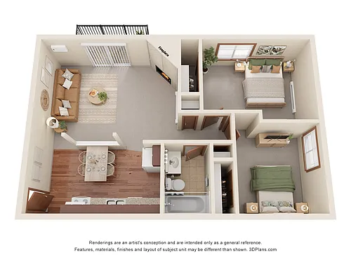 Floor plan Bayhill