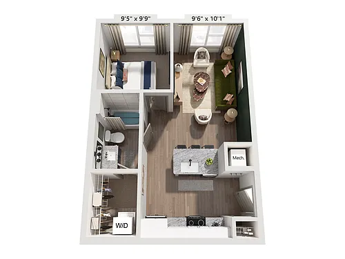 Floor plan A1