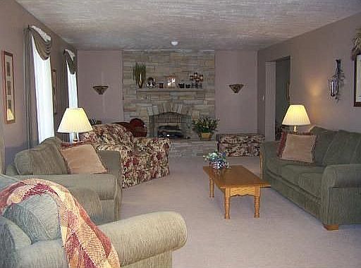 fireplace in livingroom