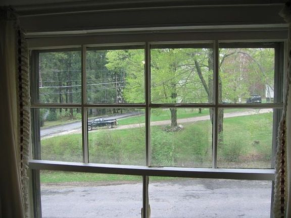 View out of the window