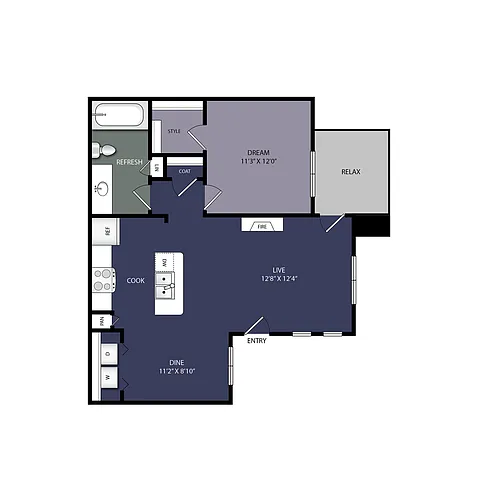 Floor plan A1