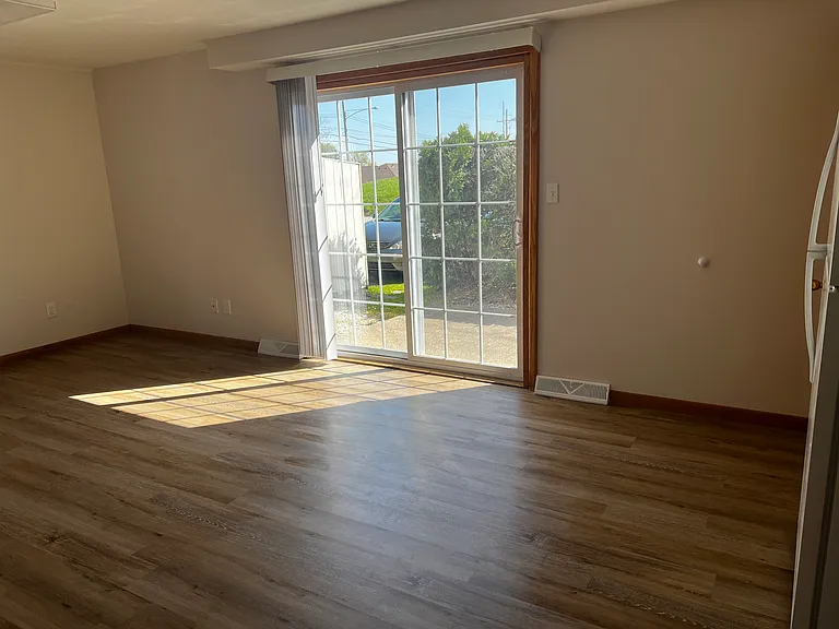 Kitchen door to patio