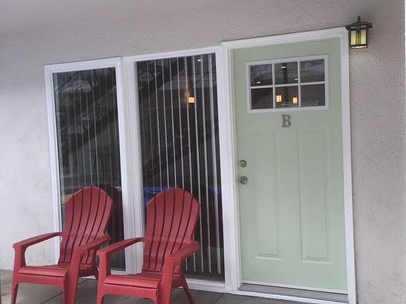 Front Door and Patio