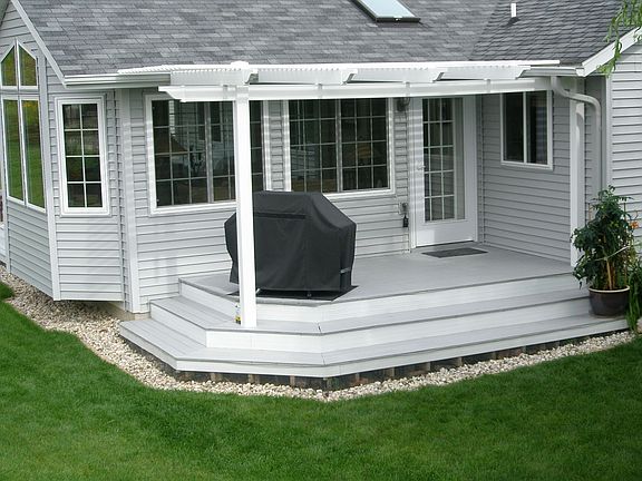 West Deck with Pergola