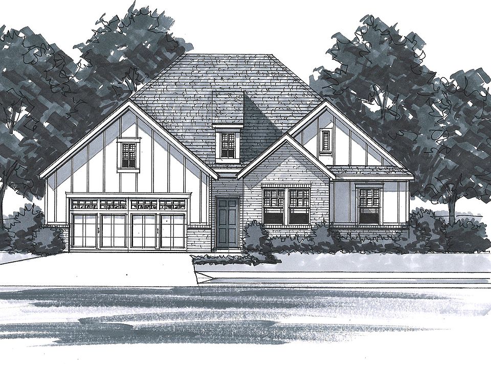 The Donelson Craftsman 2 Elevation