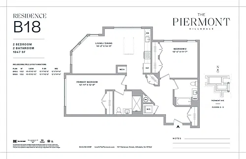 Floor plan B18