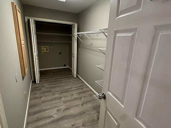 Laundry room and walk-in pantry